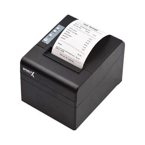 Speed-x Sp-250u 80mm Thermal Receipt Printer Usb Interface 300mm/s Printing Speed