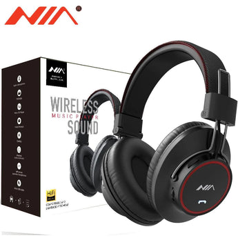 NIA S3000 OVER EAR MUSIC HEADSET WIRELESS BLUETOOTH HEADPHONE