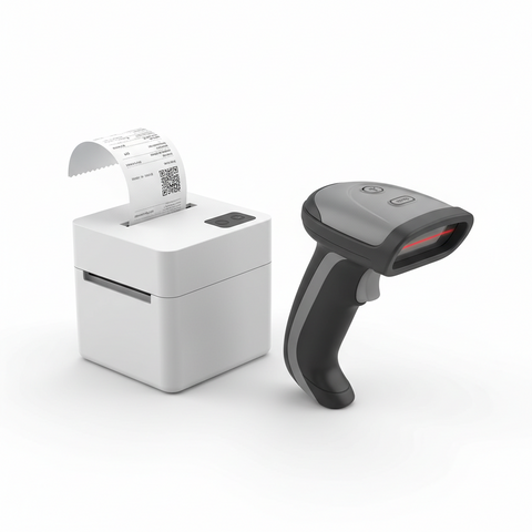 Barcode Scanner/Thermal Receipt Printer