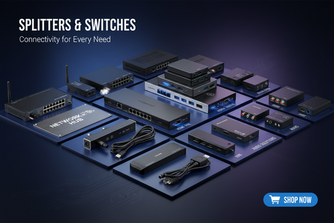 Splitters and Switches