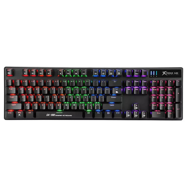 Xtrike Me GK-980 En Wired Mechanical 104-key Rainbow Backlighting Keyboard
