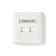 Commscope 2 Port Cat6 Face Plate Netwotking Socket