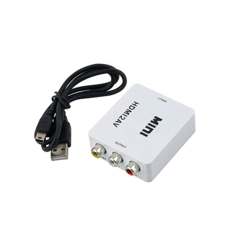 Hdmi To Av Adapter Mini Box 1080p