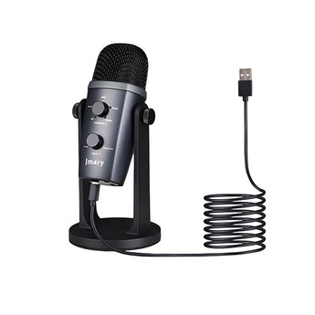 Jmary Mc-pw10 Professional Usb Microphone For Pc And Mobile For Podcasting With Noise Reduction
