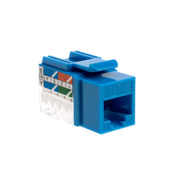 Commscope Cat 6 Io Tool-less Keystone Jack 110 Utp Blue