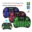 Speedx Rf 500 Mini Touch Pad Wireless With Backlight Keyboard Mouse