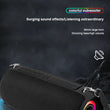 Kisonli Q28 10w Bt/fm/usb/tf/tws/rgb Bluetooth Super Bass Speaker
