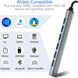 Speed-x Sp-uh307al 7 Port Usb 3.0 Ultra Slim Portable Hub Aluminum Alloy