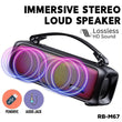 Remax Rb-m67 Portable Super Bass Wireless Speaker With Rgb Lights