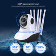 New Speed-x 5 Antenna Ca-q5-5 Night Vision Camera 2mp 1080p Full Hd With V380 Pro App