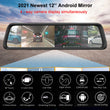 L830 Car Dvr Mirror Dual Camera Front/back 1080p