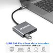 Speed-x Sp-tc03a Type C 3.1 To Otg+hdmi+usb3.0
