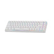 Xtrike Me GK-994W RGB 68 Key BT 2.4GHz Wireless Gaming Keyboard White