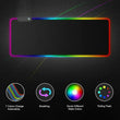 Rgb Gaming Mouse Pad Large (800×300×4mm) Led Mousepad With Non-slip Rubber Base Soft Pad