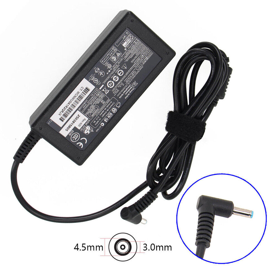 Hp Pavillion Blue Pin Laptop Charger 19.5v 3.33a 65w (pin Size 4.5*3.0)