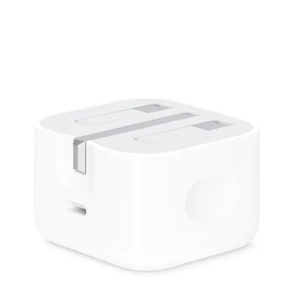 Iphone Usb-c Pd 20w Power Adapter Charger 3 Pin (uk Pin)