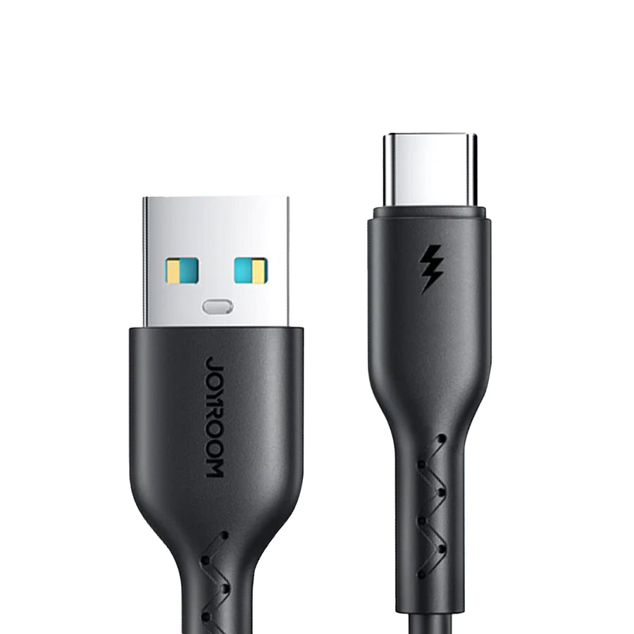 Joyroom (sa26-ac3) 3A USB-A To Type-C Fast Charging Data Cable 1M Black