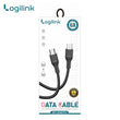 Logilink Type C To Type C Silicone Fast Charging Data Cable 1m (1 Year Warranty) Black