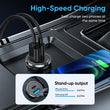 Joyroom C-a35 45w Mini Dual-port Pd+qc 3.0 Ring-pull Fast Car Charger