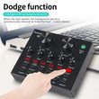 V8 Bm-800 Podcast Mic Set With Live Sound Card,condenser Microphone With Rechargeable 12 Kinds Of Auxiliary Background For Karaoke Singing, Youtube Recording Mic