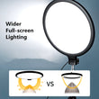 Neepho 36cm Led Soft Ring Light With 360 Rotating Pan Tilt