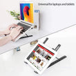 Speed-x 18 Inch Laptop Stand Creative Folding Storage Bracket Black