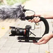 Ay-49u U Shaped Video Making Handheld Stabilizer Kit