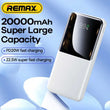 Remax Rpp-623 Power Bank 20000mah 20w+22.5w Pd+qc White
