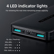 Joyroom Jr-t012 Power Bank 10000mah Black