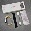 Hk10 Ultra-a Smartwatch 2.02 Inches Large Screen With Wearfit Pro App 2 Straps Black