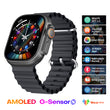 Hk10 Ultra 3 2.02 Amoled Display G-sensor Ai Features With Wearfit Pro App 2 Straps Black