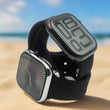 Hk10 Pro Max Smartwatch 2.02 Inches Large Screen 3d Visual Action Massive Colors 2 Straps Black
