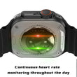 X8 Ultra Smartwatch 49mm With Bluetooth Calling With Wearfit Pro App Black
