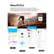 Hw12 Smart Watch 40mm Full Screen With Rotating Key Heart Rate Monitor Fitness Tracker Bt Make Calls With Wearfit Pro App Red