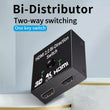 Hdmi Bi-direction Dual Function Switch And Hdmi Splitter