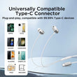 Joyroom-ec06 Type-c Series In-ear Metal Wired Earbuds Black