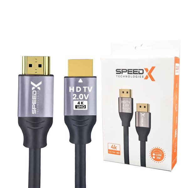 Speed-x 2.0v Hdmi Premium Cable Ultra Hd 4k 3m (full Length)
