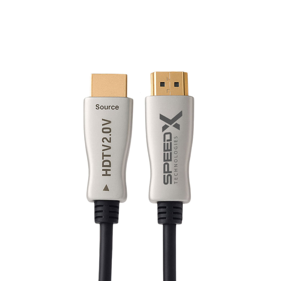 Speed-x 60m Fiber Hdmi Cable 2.0/2.1 Aoc(active Optical Cable) 30awg Copper Support 4k 8k Uhd (full Length)