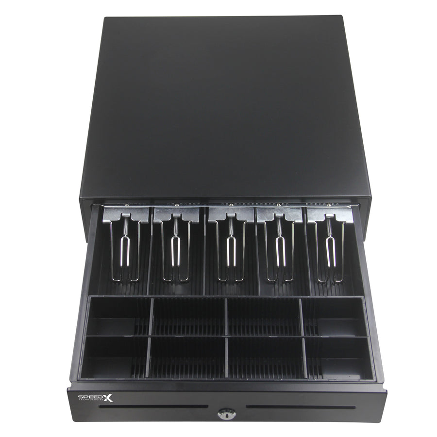 Speed-x Sp-360d 5 Bill 8 Coins High Temperature Paint Cash Drawer With Metal Tray 7.6kg Havey Duty