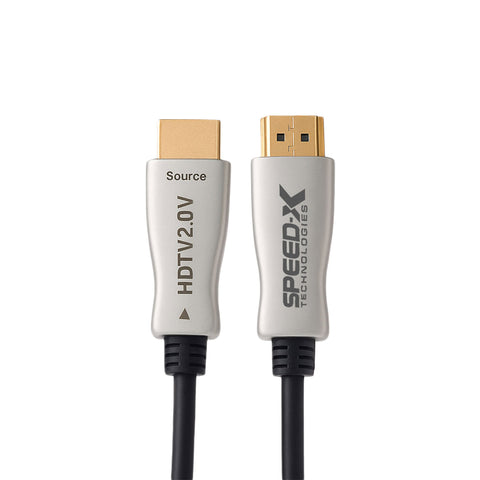 Speed-x 25m Fiber Hdmi Cable 2.0/2.1 Aoc(active Optical Cable) 30awg Copper Support 4k 8k Uhd (full Length)