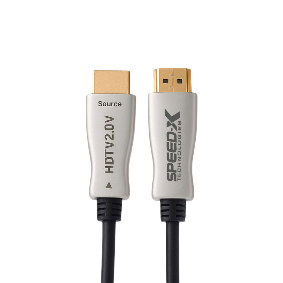 Speed-x 25m Fiber Hdmi Cable 2.0/2.1 Aoc(active Optical Cable) 30awg Copper Support 4k 8k Uhd (full Length)