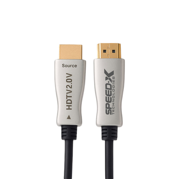 Speed-x 100m Fiber Hdmi Cable 2.0/2.1 Aoc(active Optical Cable) 30awg Copper Support 4k 8k Uhd (full Length)