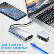 Speed-x (sp-tc1101) 11 In 1 Multi-port Type C 4k Hdmi Usb 3.0 Converter Good Ic Big Packing