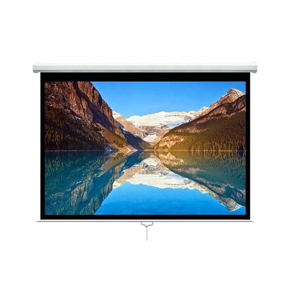 Projector Screen 100 Inch Manual 7x5 Feet 4:3mw Speed-x (fine Quality)