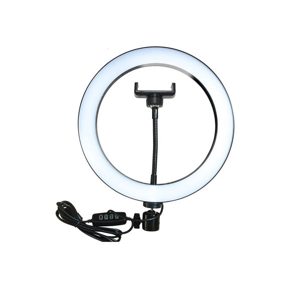 26cm Led Studio Camera Ring Light Photography With Mobile Holder