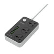 Ldnio Sc3604c 2500w Power Extension 3 Socket 3 Usb-a + 3 Usb-c 2m