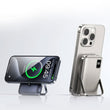 Remax Rpp-695 3 In 1 (15w M/w) 22.5w + Pd 20w Power Bank With Foldable Stand Grey