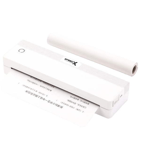 Speed-x Sp-a42 (bt+wifi) A4 Portable Inkless Thermal Printer 10mm/s