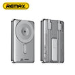 Remax Cx-2 10000mah 15w Wireless Power Bank With Stand Silver