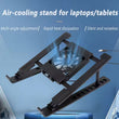 N6 Adjustable High Wind Power And Low Noise Foldable Laptop And Tablet Cooling Fan